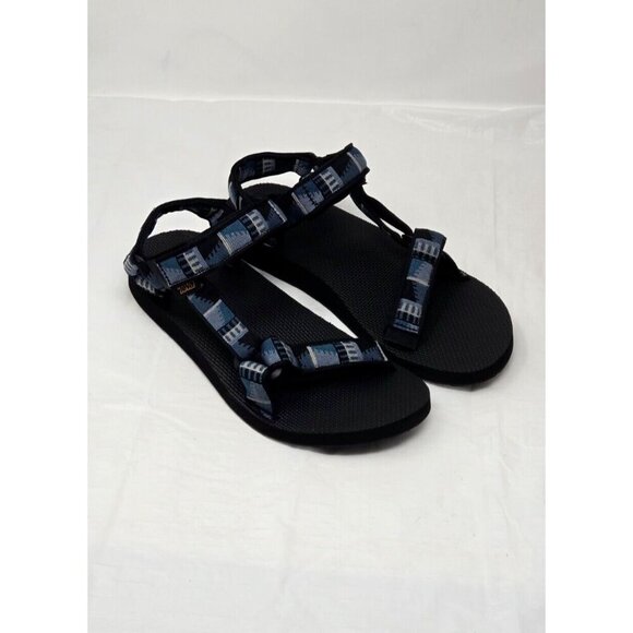 Teva Men's Original Universal Sandal Retro Blue Multi size 10 - Picture 1 of 7
